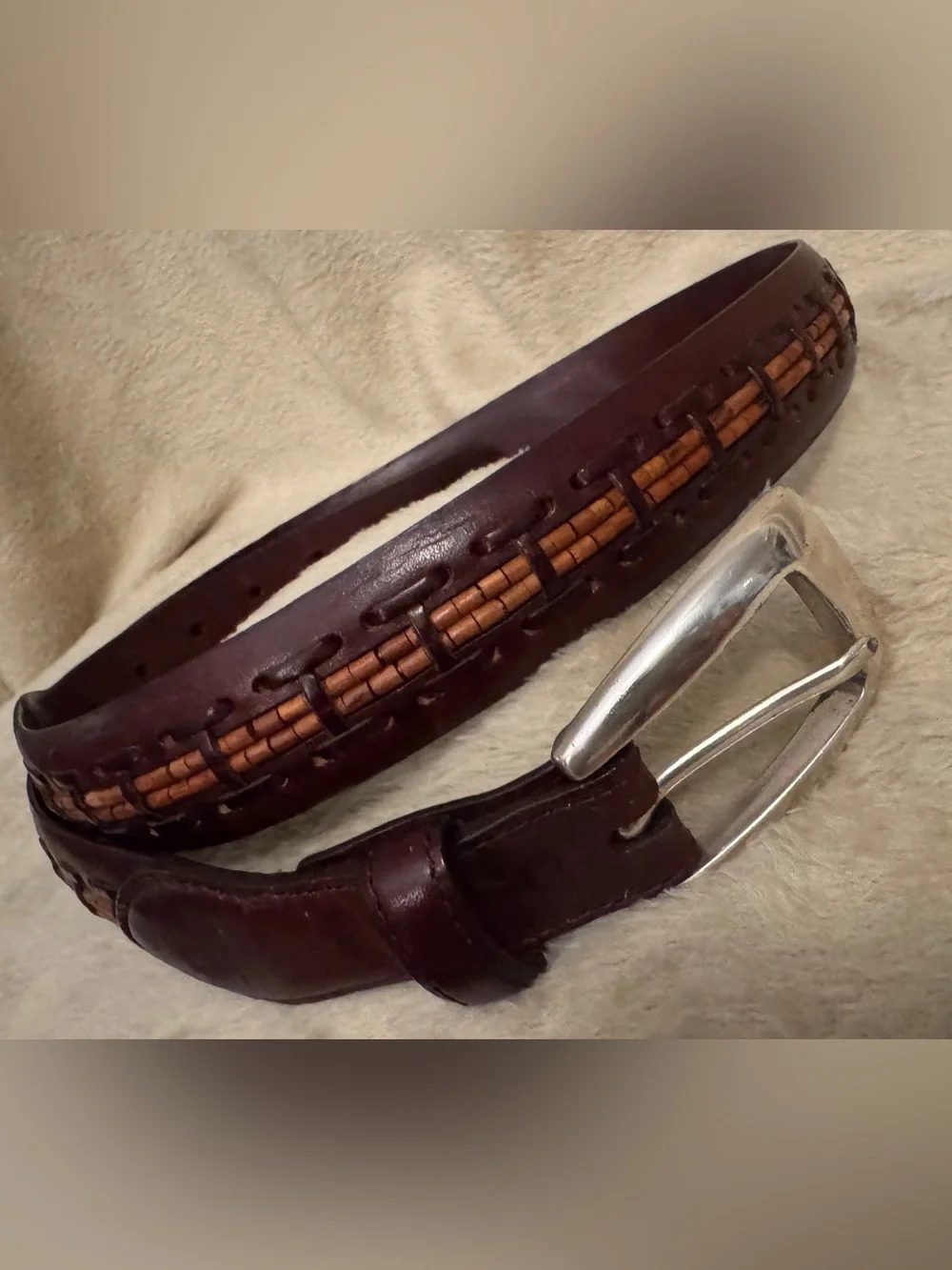 Like New Women’s Brighton Leather Belt Size 38